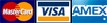 nous acceptons VISA American Express Eurocard/Mastercard